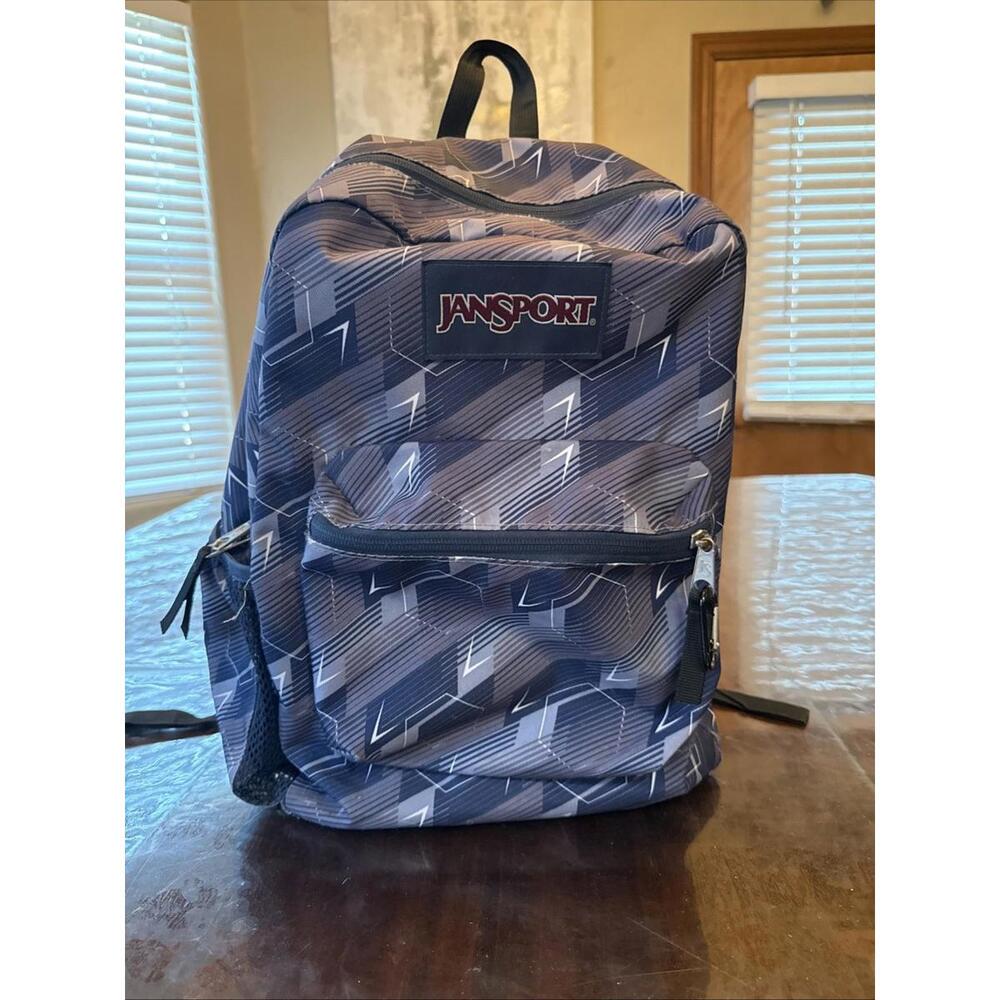 Jansport Big Student Backpack Multi-color Pattern Large Capacity Durable USA